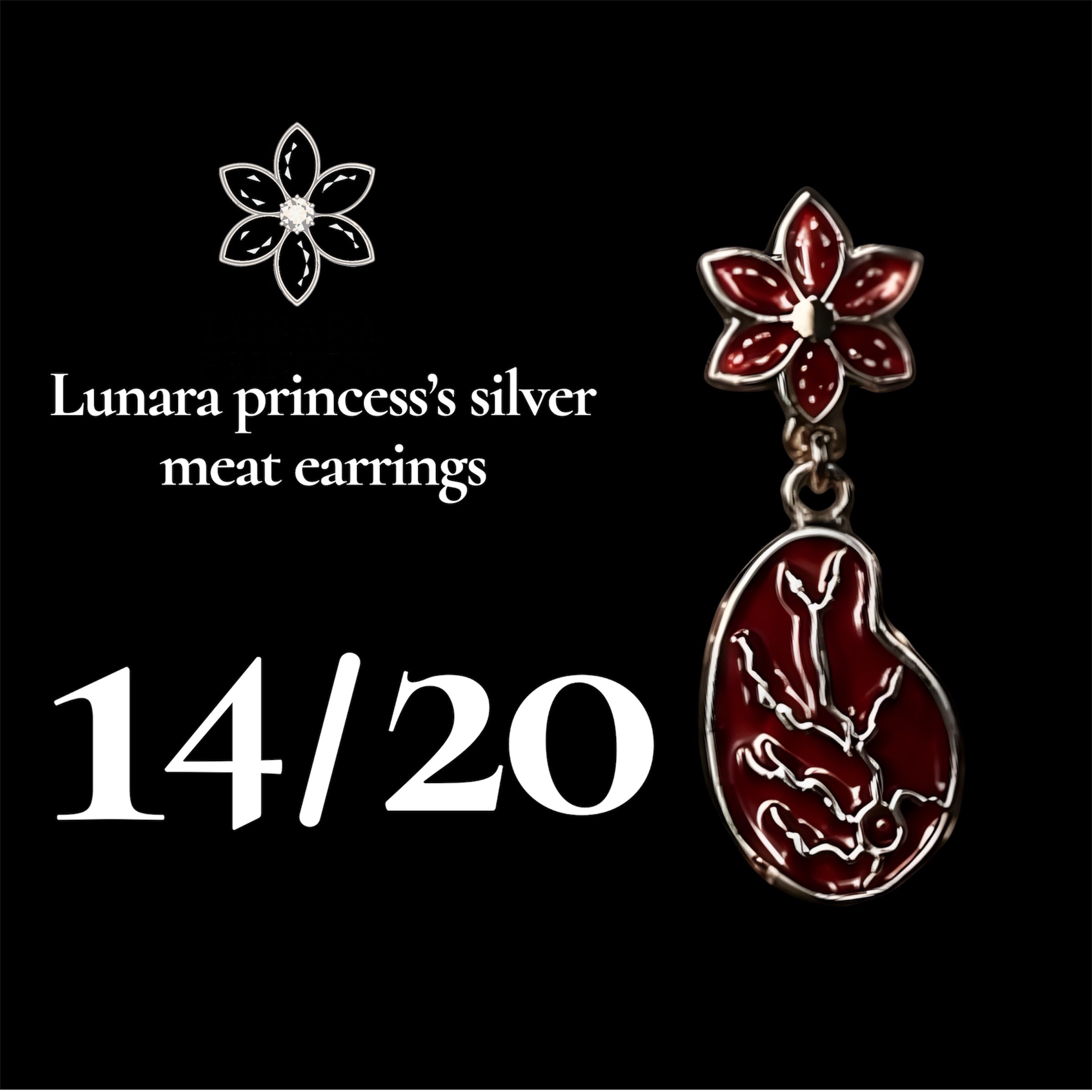 14\20 MEAT EARRINGS COLLECTION