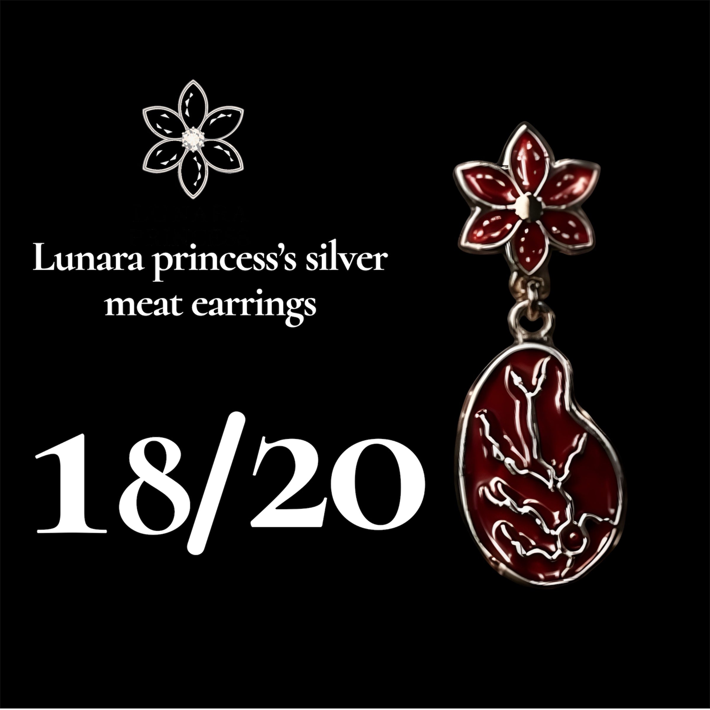 18\20 meat earrings collection